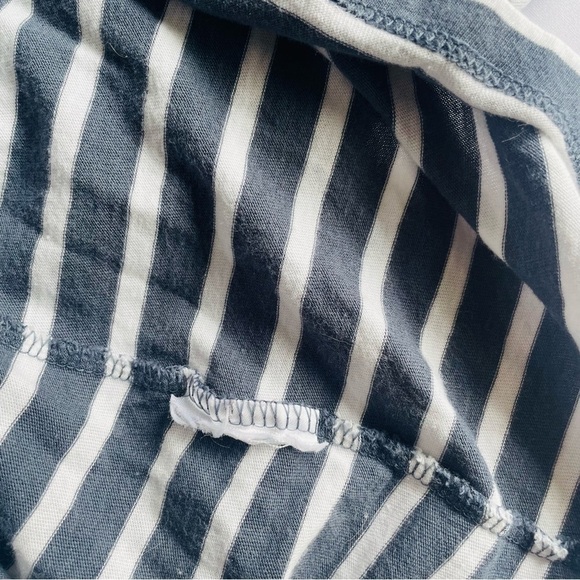DRESS Banana Republic Gray/Blue Stripes Size S Beach - Picture 13 of 13